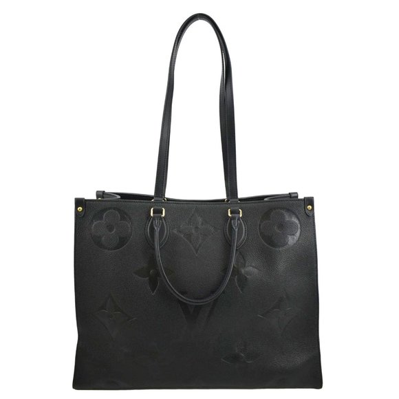 Louis Vuitton Handbags - LOUIS VUITTON  Onthego GM Monogram Empreinte Leather Tote Bag Black